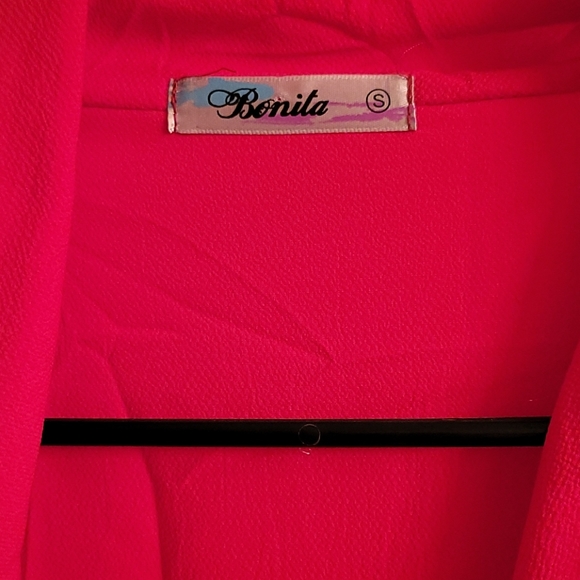 Long Red Coverup - Picture 2 of 3